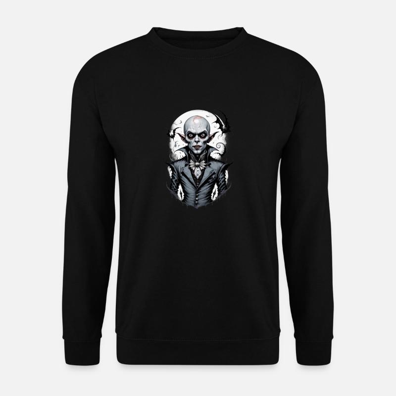 A Smiling Vampire 7 - Unisex Sweatshirt - black