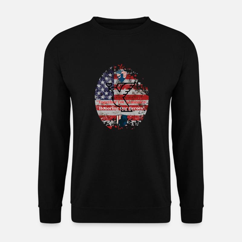 Veterans, veterans, armistice. - Unisex Sweatshirt - black