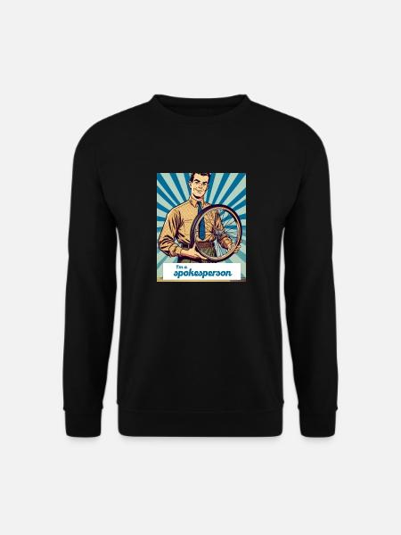 Spokesperson 2 - Unisex Pullover - Schwarz