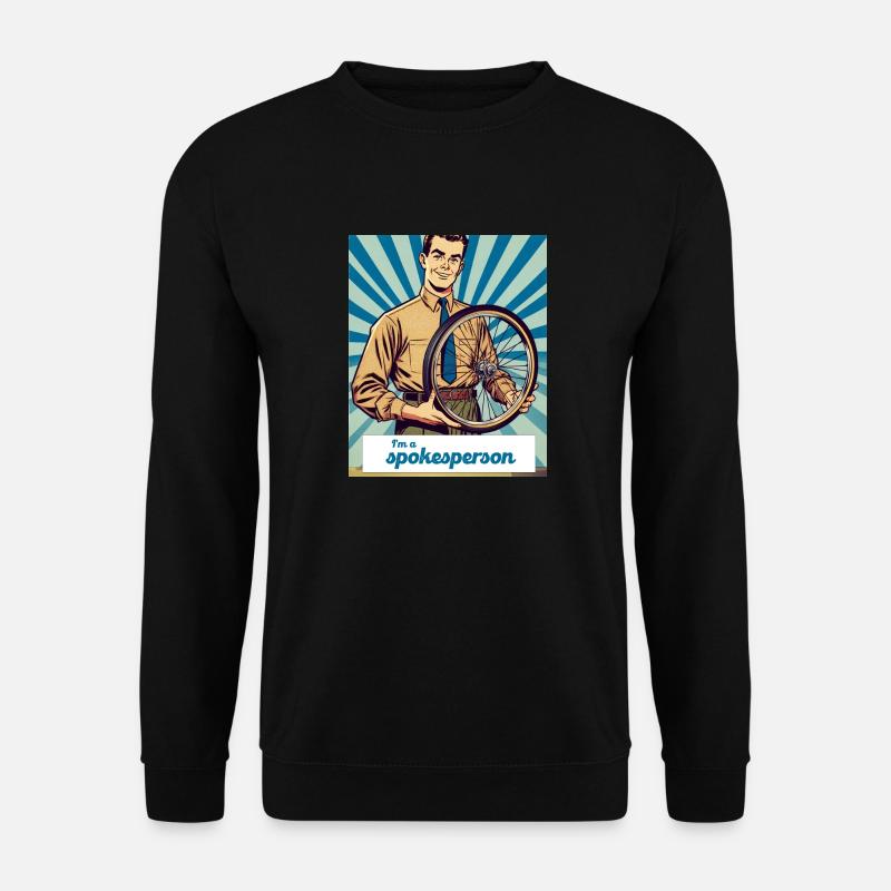 Spokesperson 2 - Unisex Pullover - Schwarz