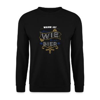 weihnachten 18 geburtstag die welt retten - Unisex Pullover - Schwarz - Vorne - Alina (178cm) & Michal (187cm)