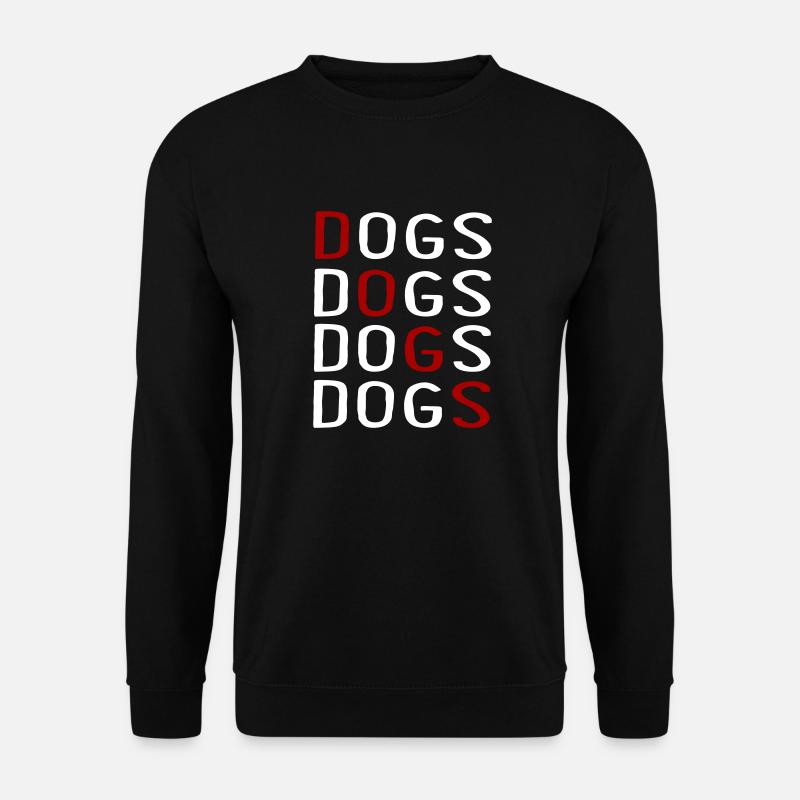 Hund - Unisex Pullover - Schwarz