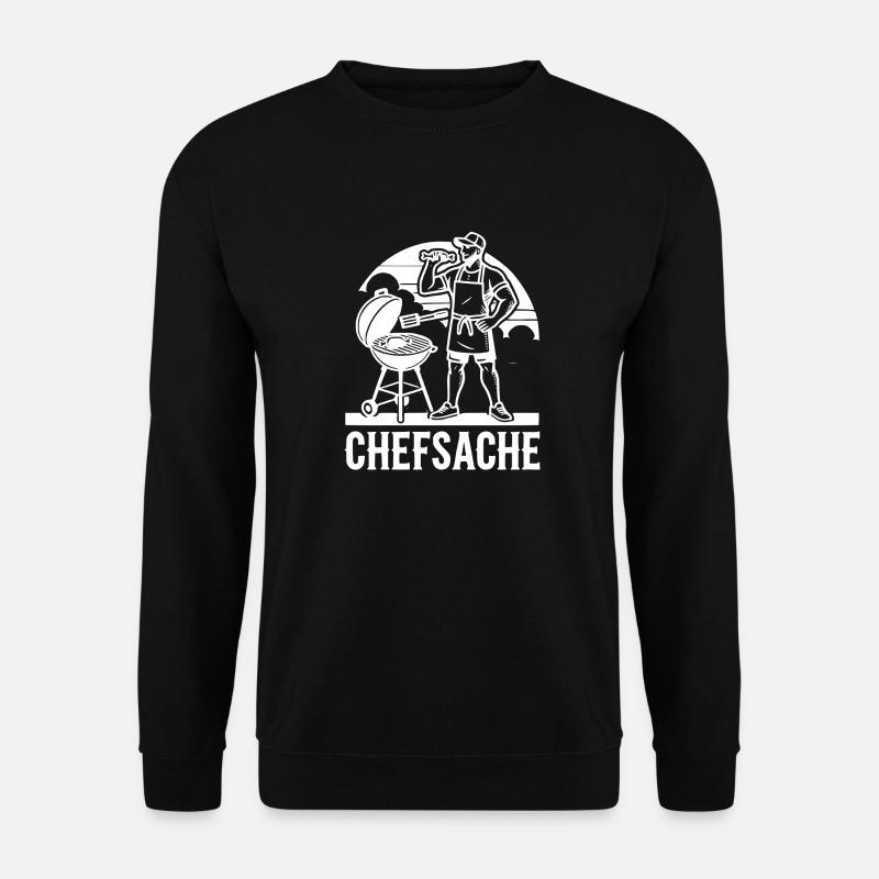 Grillen - Unisex Pullover - Schwarz