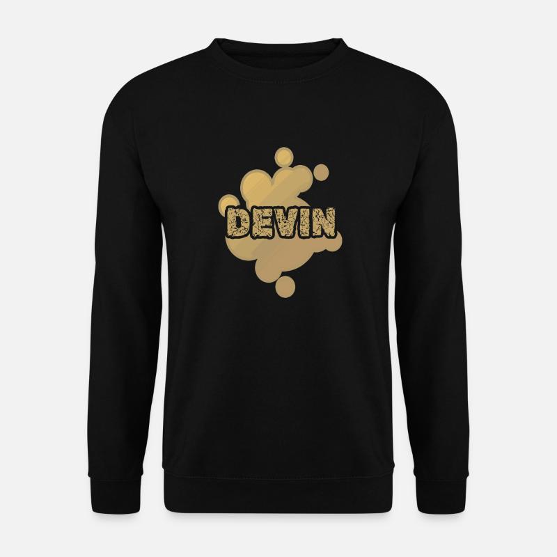 Devin - Unisex Pullover - Schwarz