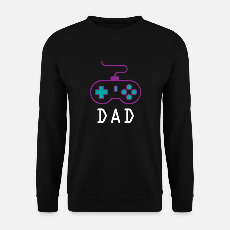 Dad Gamer - Unisex Pullover - Schwarz