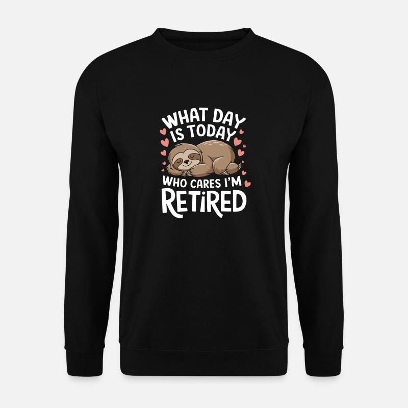 Rentner Ruhestand Rente Pensionierung - Unisex Pullover - Schwarz