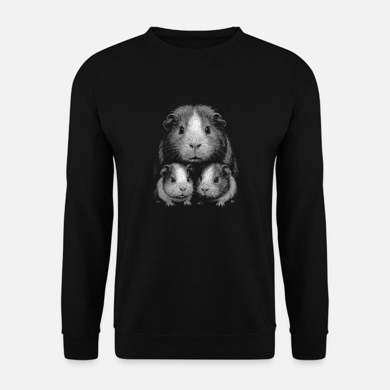Guinea pig - Unisex Sweatshirt - black