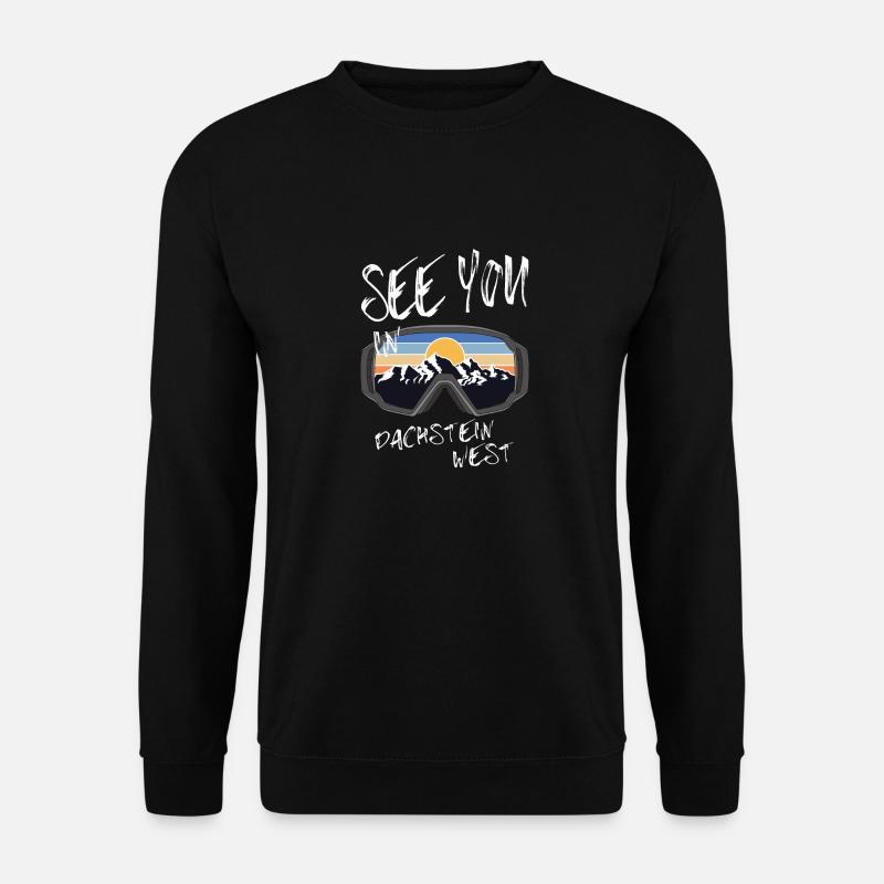 Dachstein West Ski Snowboard Autriche - Sweat-shirt Unisexe - noir