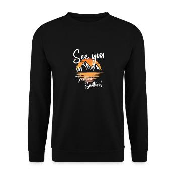 Trentin-Haut-Adige Ski et randonnée en Italie - Sweat-shirt Unisexe - noir - Devant - Alina (178cm) & Michal (187cm)