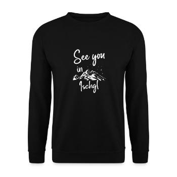 Ischgl Ski Tyrol Snowboard Autriche - Sweat-shirt Unisexe - noir - Devant - Alina (178cm) & Michal (187cm)