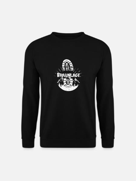 Braunlage Skifahren Berg Wandern im Harz - Unisex Pullover - Schwarz