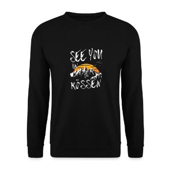 Kössen Ski Tyrol Snowboard Autriche - Sweat-shirt Unisexe - noir - Devant - Alina (178cm) & Michal (187cm)