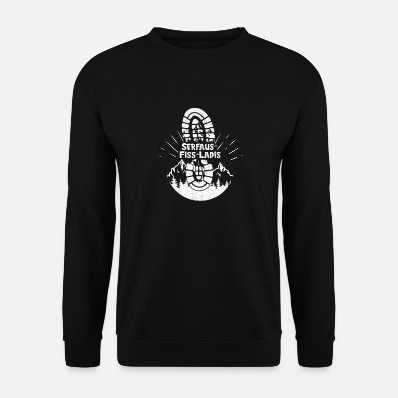 Serfaus-Fiss-Ladis Skifahren Tirol Ski Österreich - Unisex Pullover - Schwarz