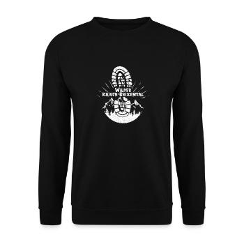 Wilder Kaiser-Brixental Ski Tirol Österreich - Unisex Pullover - Schwarz - Vorne - Alina (178cm) & Michal (187cm)