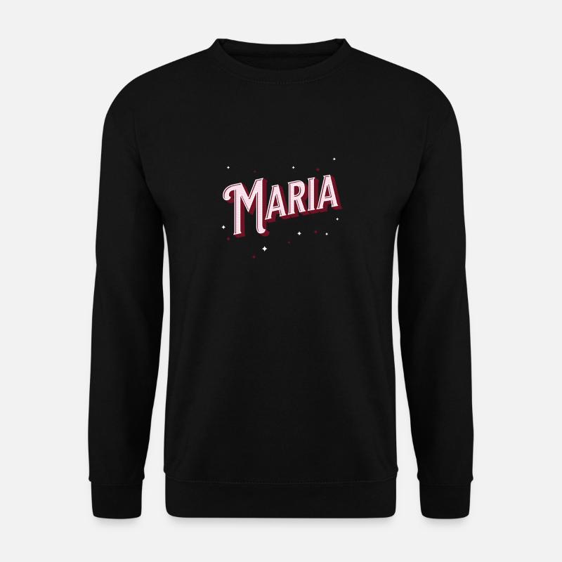Mary Name Personalized - Unisex Sweatshirt - black
