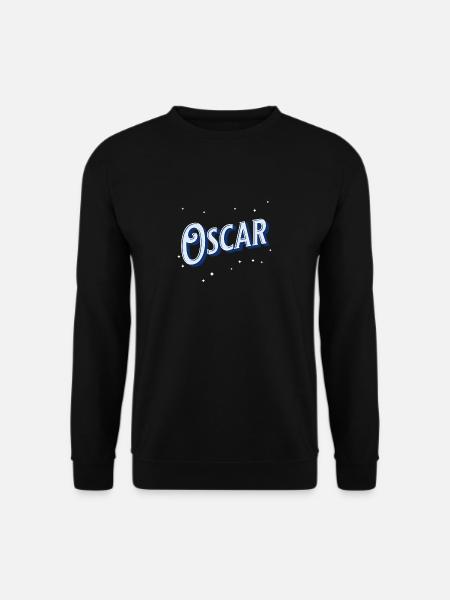 Oscar names personalized - Unisex Sweatshirt - black