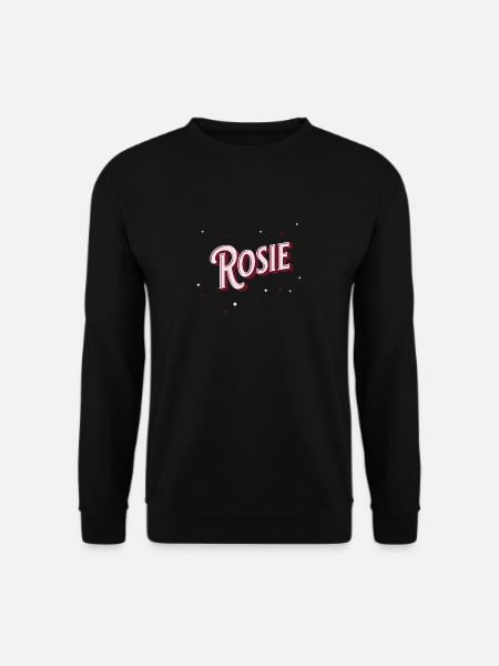 Rosie name personalized - Unisex Sweatshirt - black