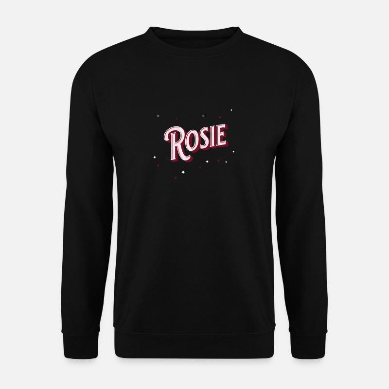 Rosie name personalized - Unisex Sweatshirt - black