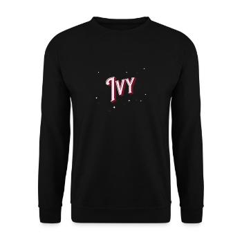 Ivy names personalized - Unisex Sweatshirt - black - Front - Alina (178cm) & Michal (187cm)