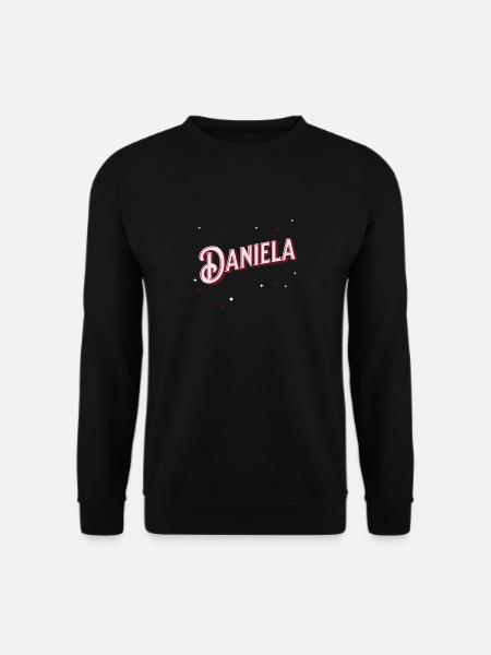 Daniela name personalized - Unisex Sweatshirt - black