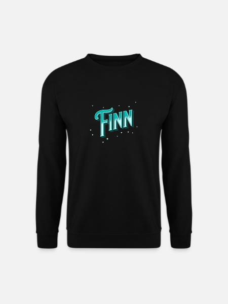 Finn Namen personalisiert - Unisex Pullover - Schwarz