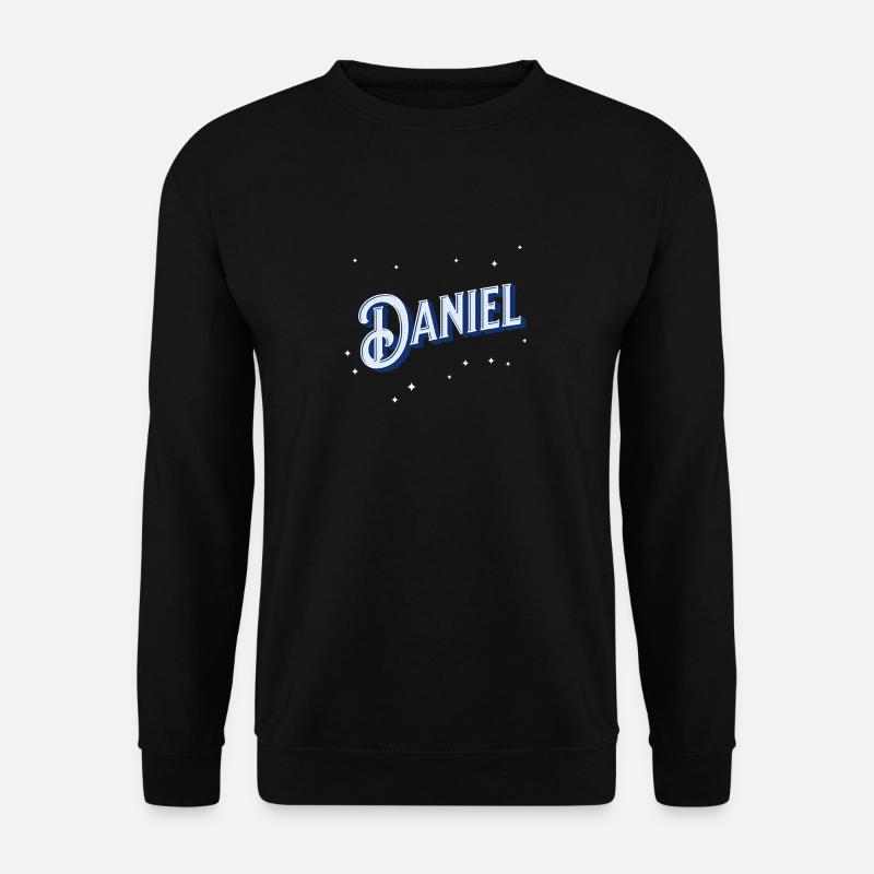 Daniel Name personalized - Unisex Sweatshirt - black