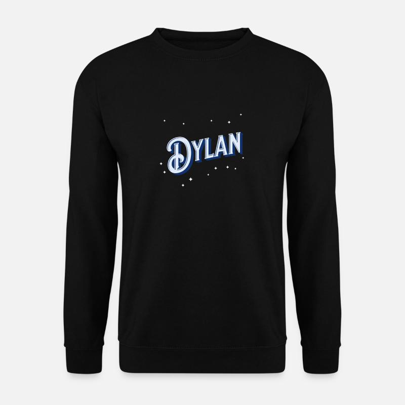 Dylan Namen personalisiert - Unisex Pullover - Schwarz