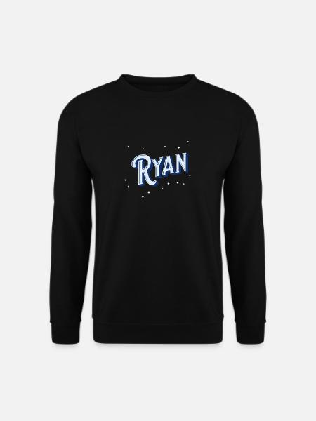 Ryan name personalized - Unisex Sweatshirt - black