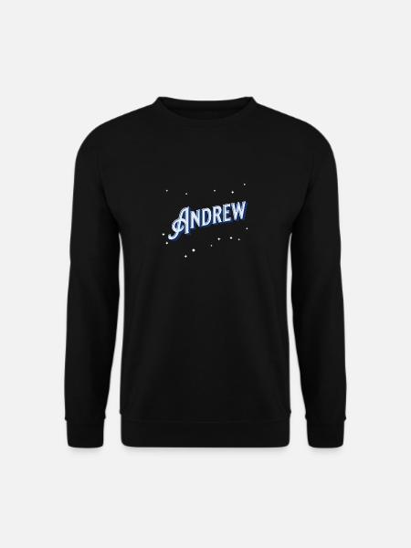 Andrew Name Personalized - Unisex Sweatshirt - black