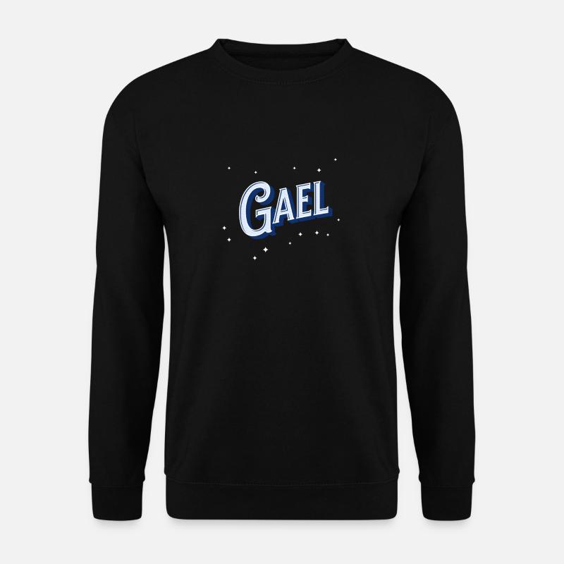 Gael name personalized - Unisex Sweatshirt - black