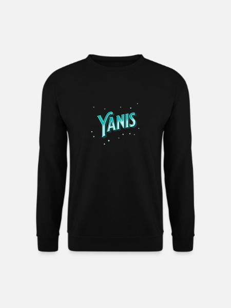 Le nom de Yani personnalisé - Sweat-shirt Unisexe - noir