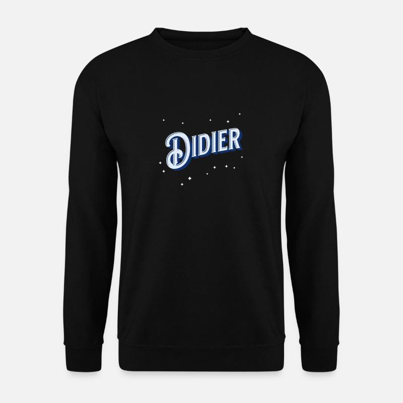 Didier name personalized - Unisex Sweatshirt - black
