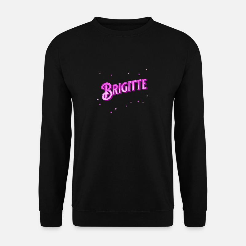 Brigitte name personalized - Unisex Sweatshirt - black