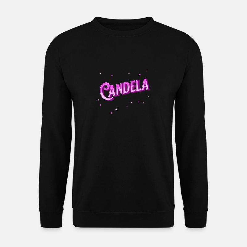 Candela names personalized - Unisex Sweatshirt - black