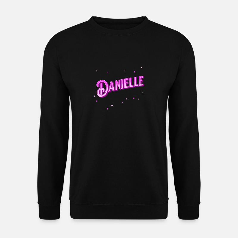 Danielle Namen personalisiert - Unisex Pullover - Schwarz
