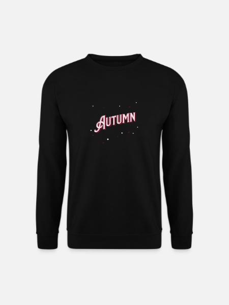 Autumn names personalised - Unisex Sweatshirt - black
