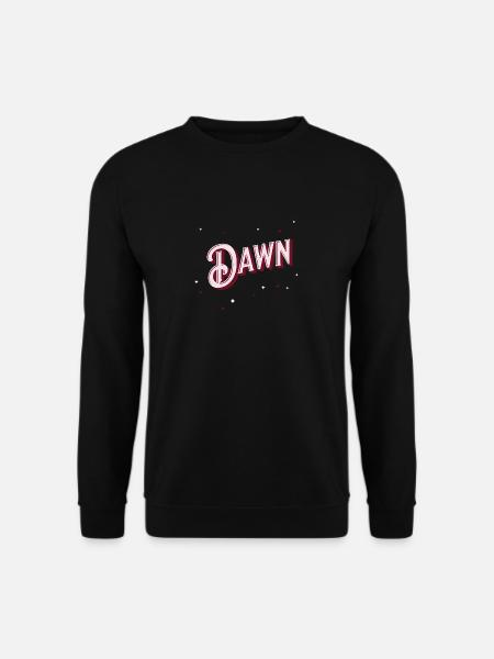 Dawn name personalized - Unisex Sweatshirt - black