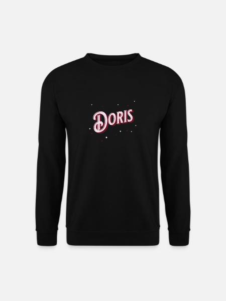 Doris Namen personalisiert - Unisex Pullover - Schwarz
