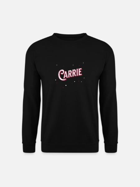 Carrie name personalized - Unisex Sweatshirt - black