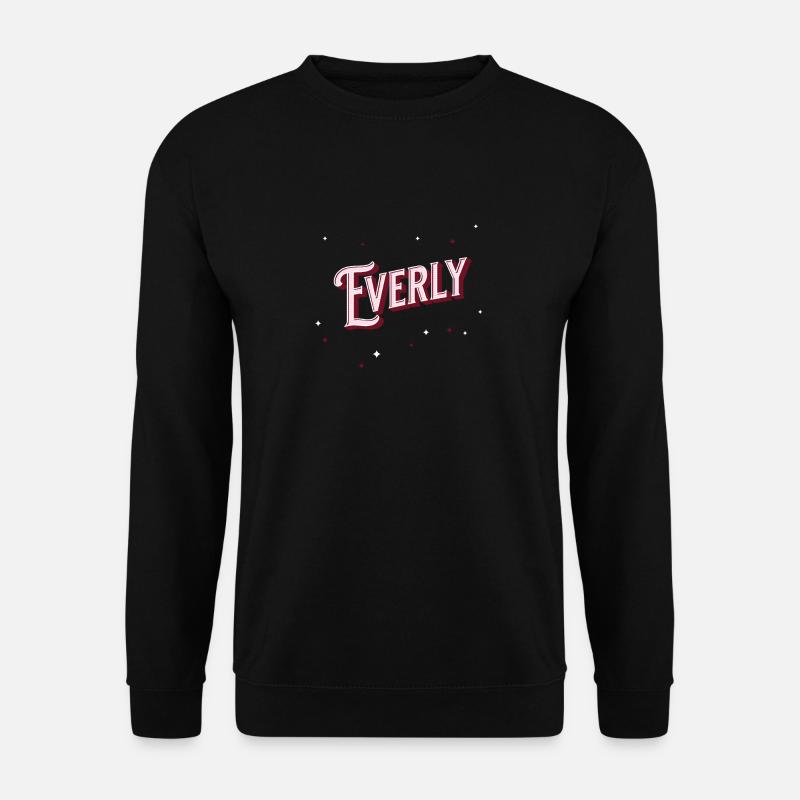 Everly personalized name - Unisex Sweatshirt - black