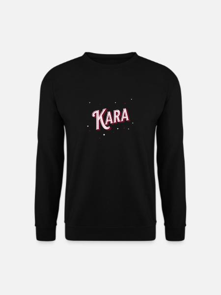 Kara name personalized - Unisex Sweatshirt - black