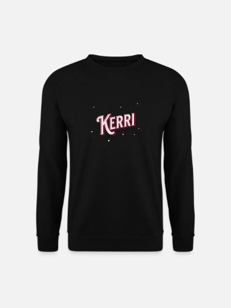 Kerri name personalized - Unisex Sweatshirt - black
