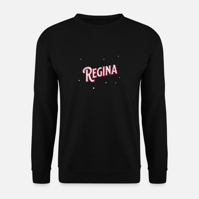 Regina name personalized - Unisex Sweatshirt - black