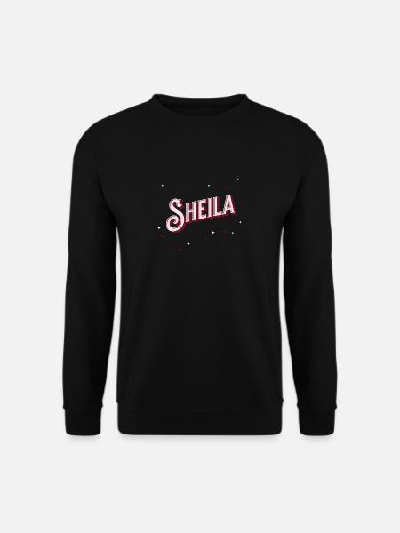 Sheila name personalized - Unisex Sweatshirt - black