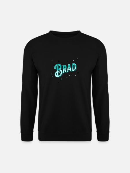 Brad name personalized - Unisex Sweatshirt - black