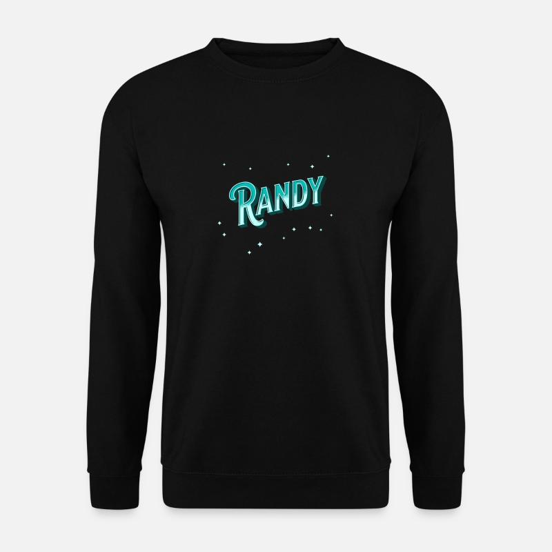 Randy Name Personalized - Unisex Sweatshirt - black