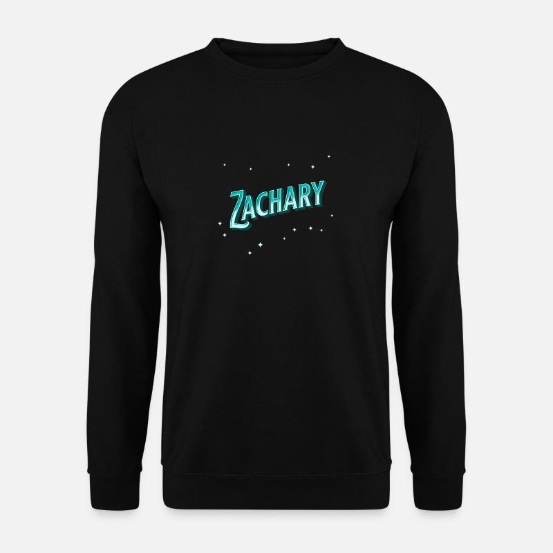 Zachary name personalized - Unisex Sweatshirt - black