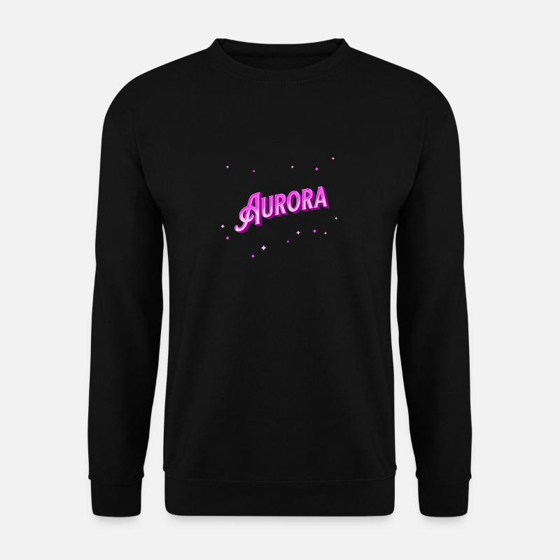 Aurora Namen personalisiert - Unisex Pullover - Schwarz
