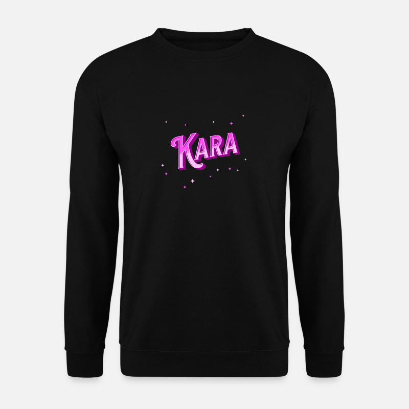 Kara name personalized - Unisex Sweatshirt - black