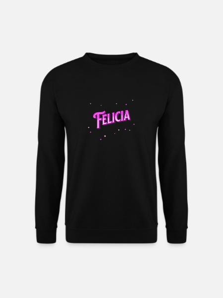 Felicia Namen personalisiert - Unisex Pullover - Schwarz
